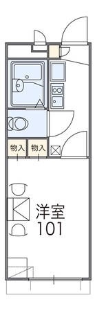 レオパレス那波大浜の物件間取画像